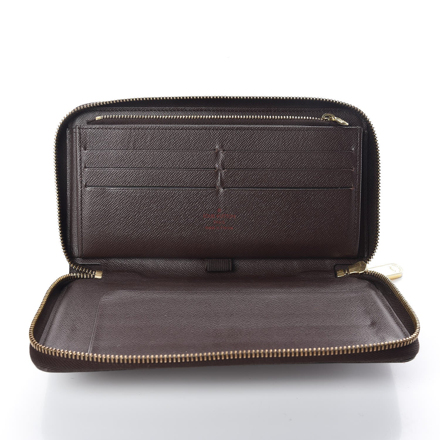 Louis Vuitton Damier Ebene Zippy Organizer Wallet 5 of 16