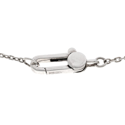 Gucci Sterling Silver Trademark Heart Pendant Necklace 4 of 6