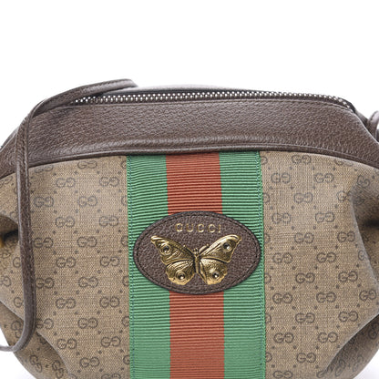 Gucci Mini Vintage GG Supreme Monogram Web Butterfly New Candy Crossbody Beige New Acero 7 of 9