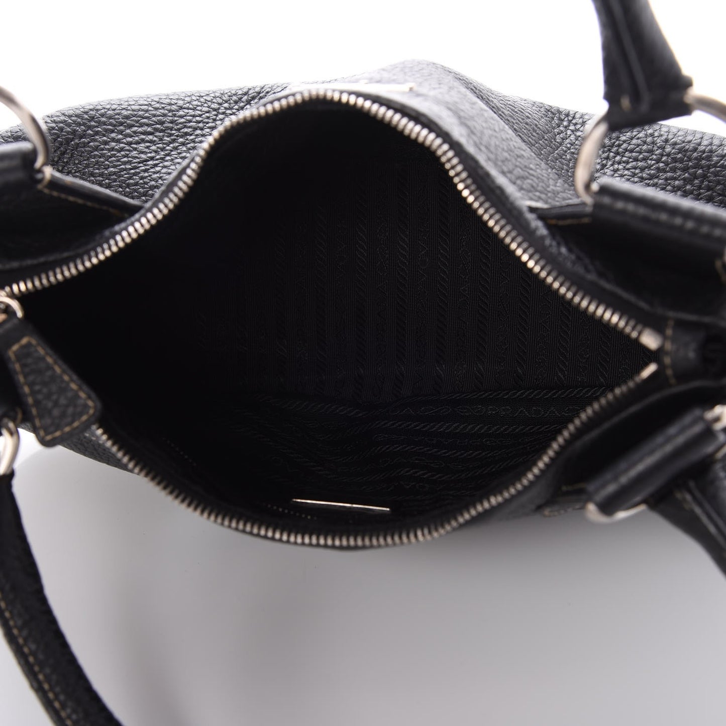 Vitello Daino Box Hobo Nero Black
