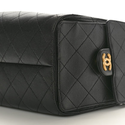 Chanel Caviar Quilted Small Chanel 25 Handbag Black 9 of 9
