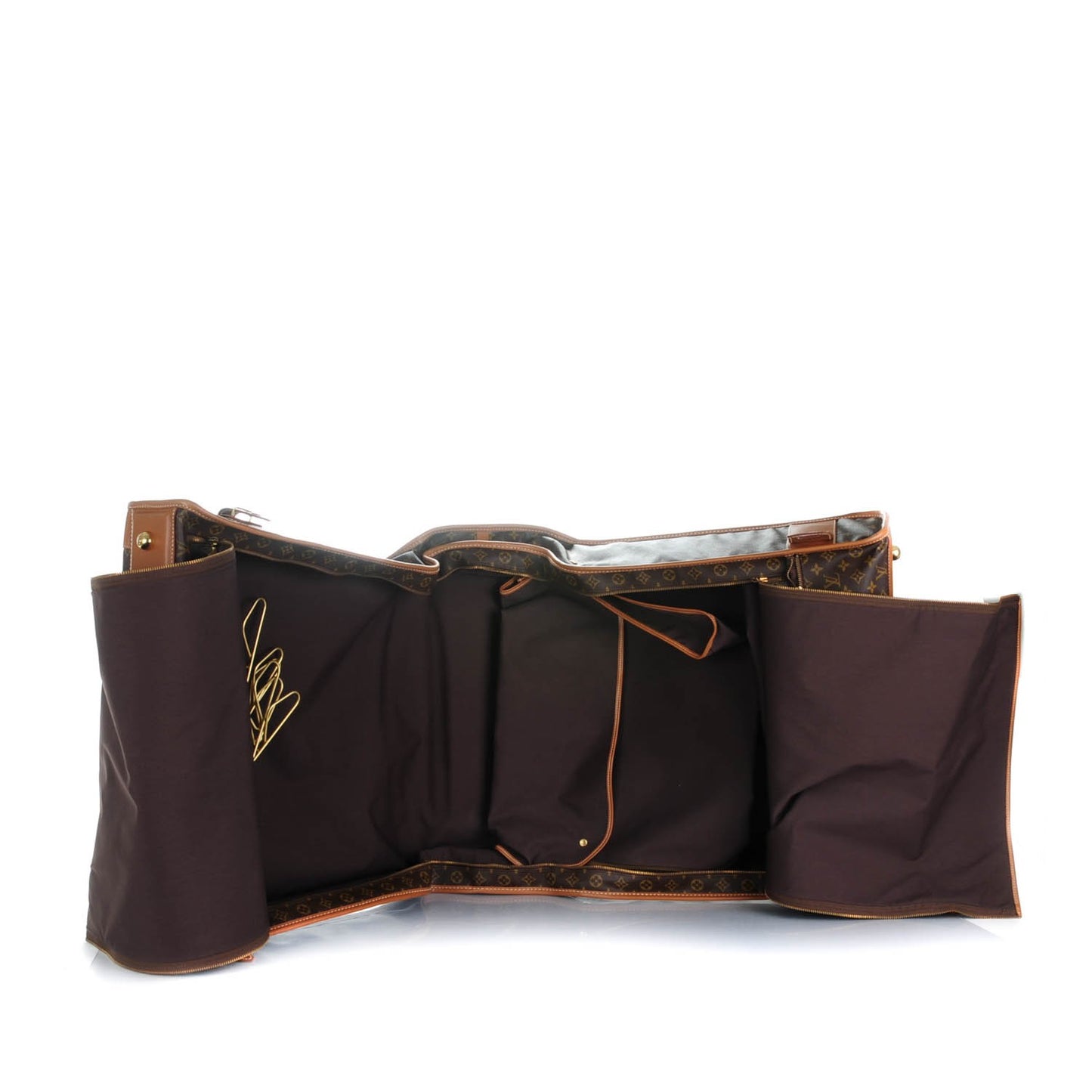 French Company Monogram Garment Bag 6 Hangers