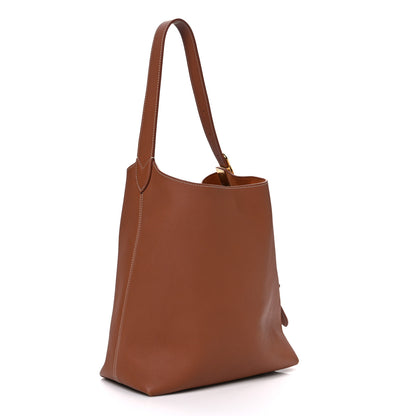 Louis Vuitton Grained Calfskin Low Key Hobo MM Cognac 3 of 10