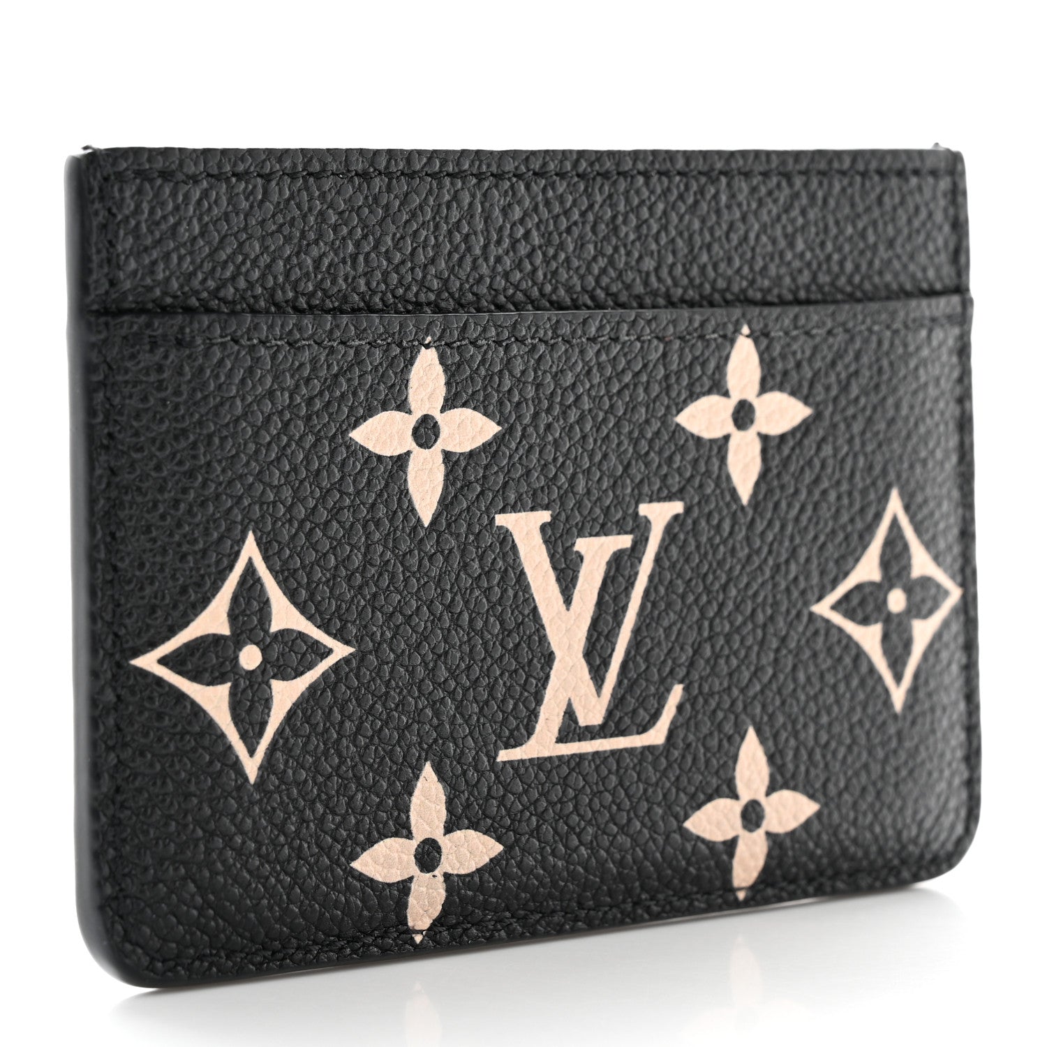 Louis Vuitton Empreinte Card Holder Black Beige 3 of 6