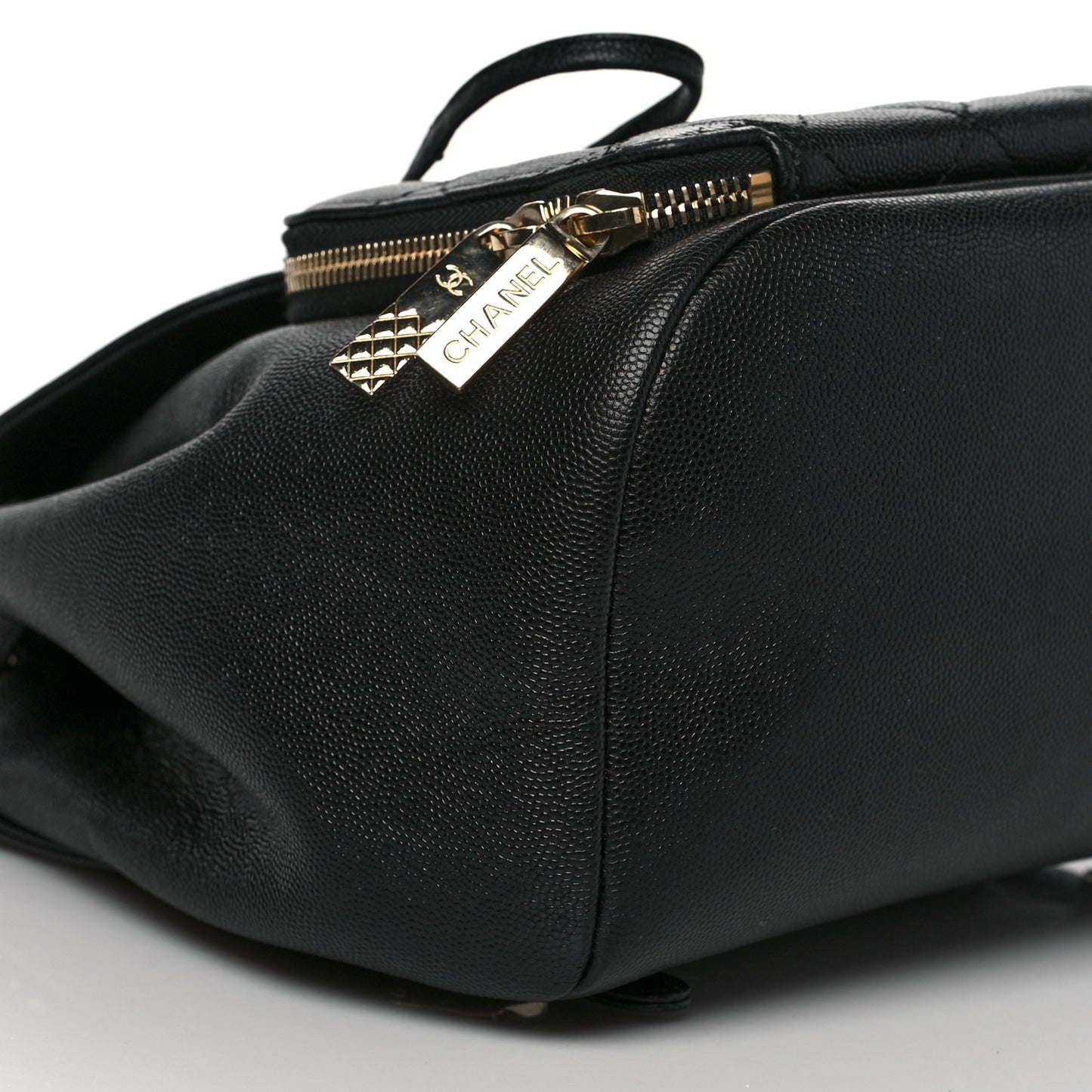 Caviar Quilted Business Affinity Backpack Black