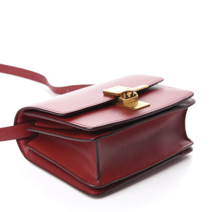 Celine Box Calfskin Small Classic Box Flap Bag Red 5 of 11