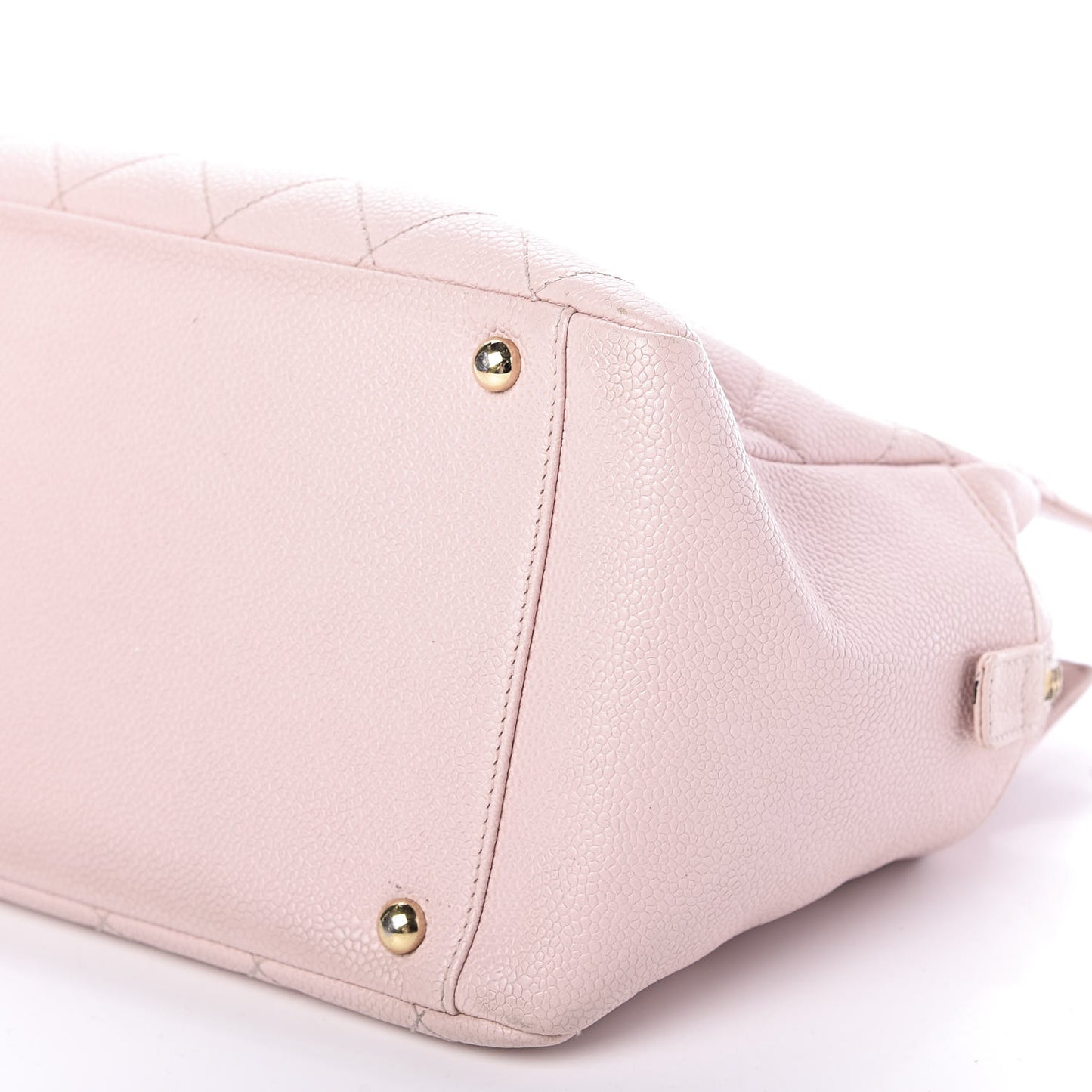 Caviar Quilted Petit Timeless Shopping Tote PTT Pink