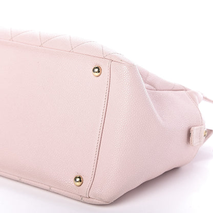 Chanel Caviar Quilted Petit Timeless Shopping Tote PTT Pink 7 of 13