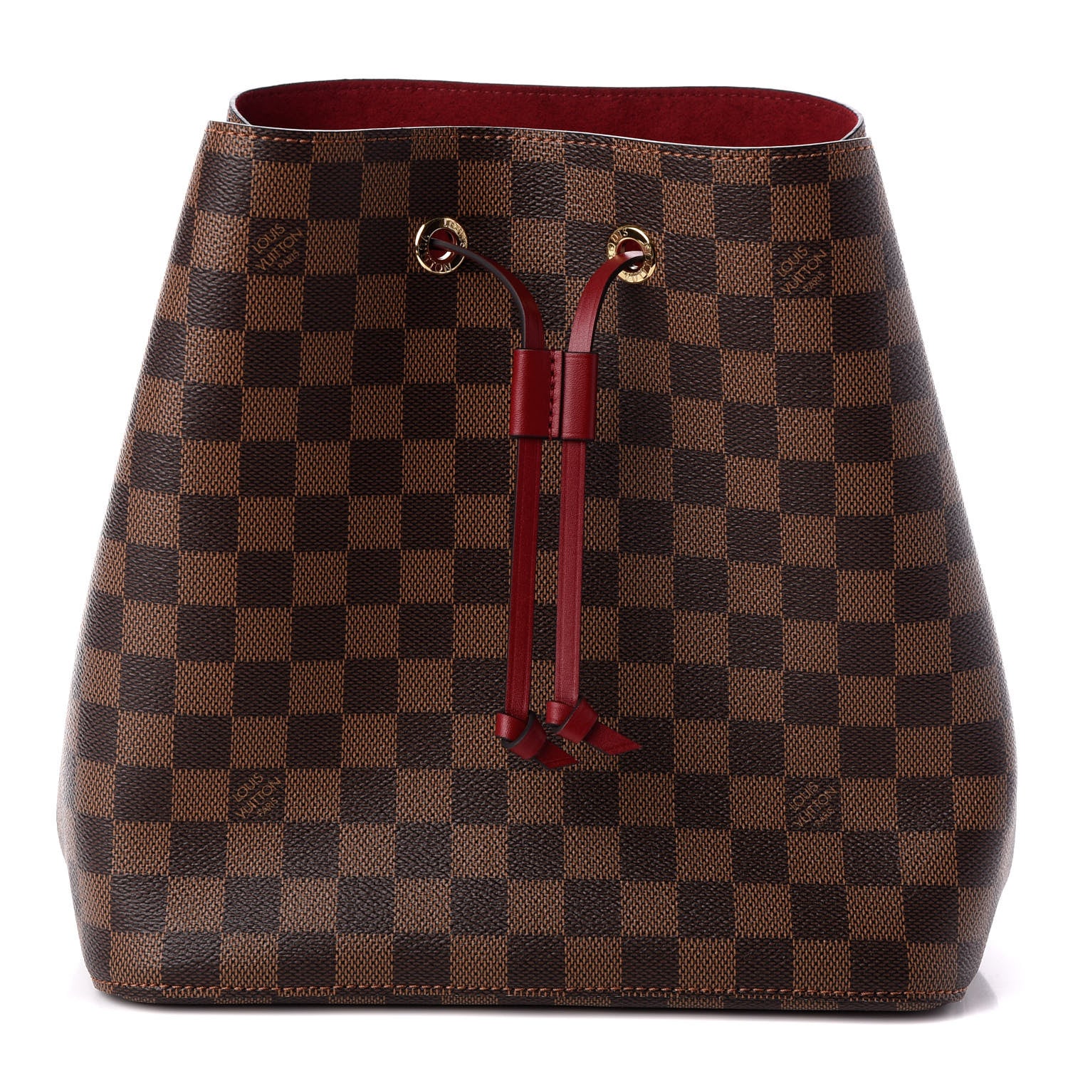 Louis Vuitton Damier Ebene Neonoe MM Cherry Berry 1 of 10