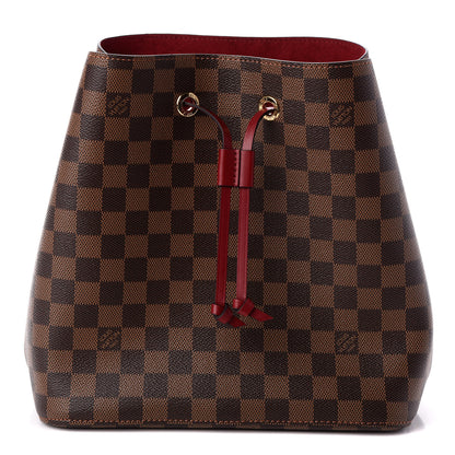 Louis Vuitton Damier Ebene Neonoe MM Cherry Berry 1 of 10