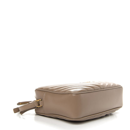 Saint Laurent Calfskin Matelasse Monogram Lou Camera Bag Dusty Grey 3 of 8