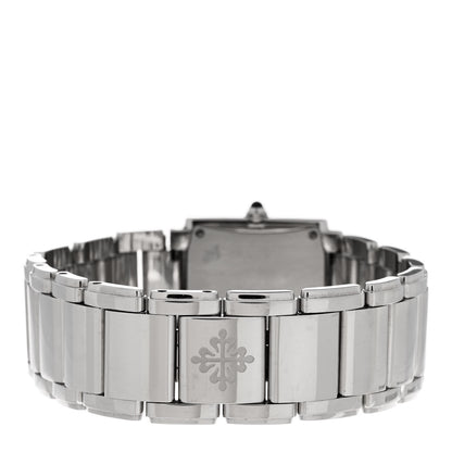 Patek Philippe Stainless Steel Diamond 25mm Twenty-4 Quartz Watch Black 4910/10A-001 3 of 4