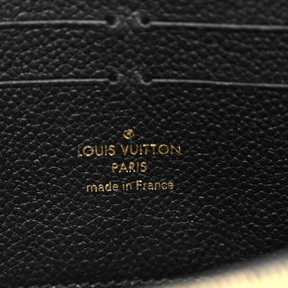 Louis Vuitton Empreinte Zippy Wallet Black 6 of 6