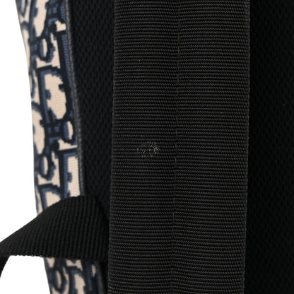 Christian Dior Technical Fabric Oblique Motion Backpack Blue 17 of 19