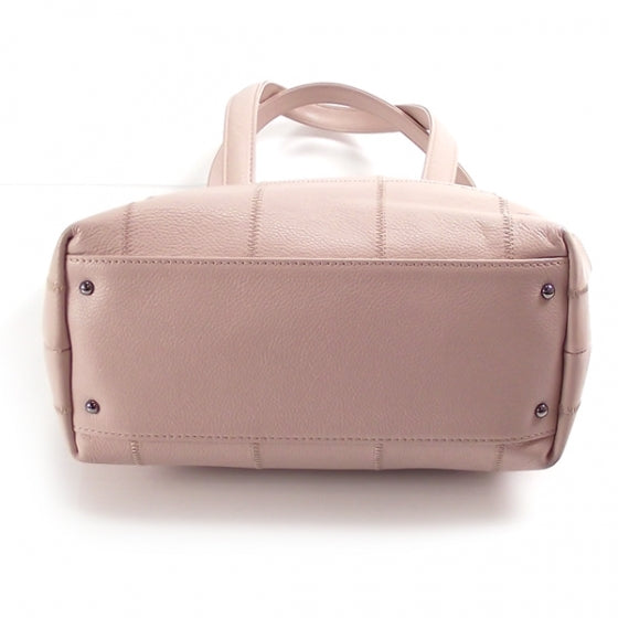 Chanel Caviar Square Stitched Tote Pink 4 of 12
