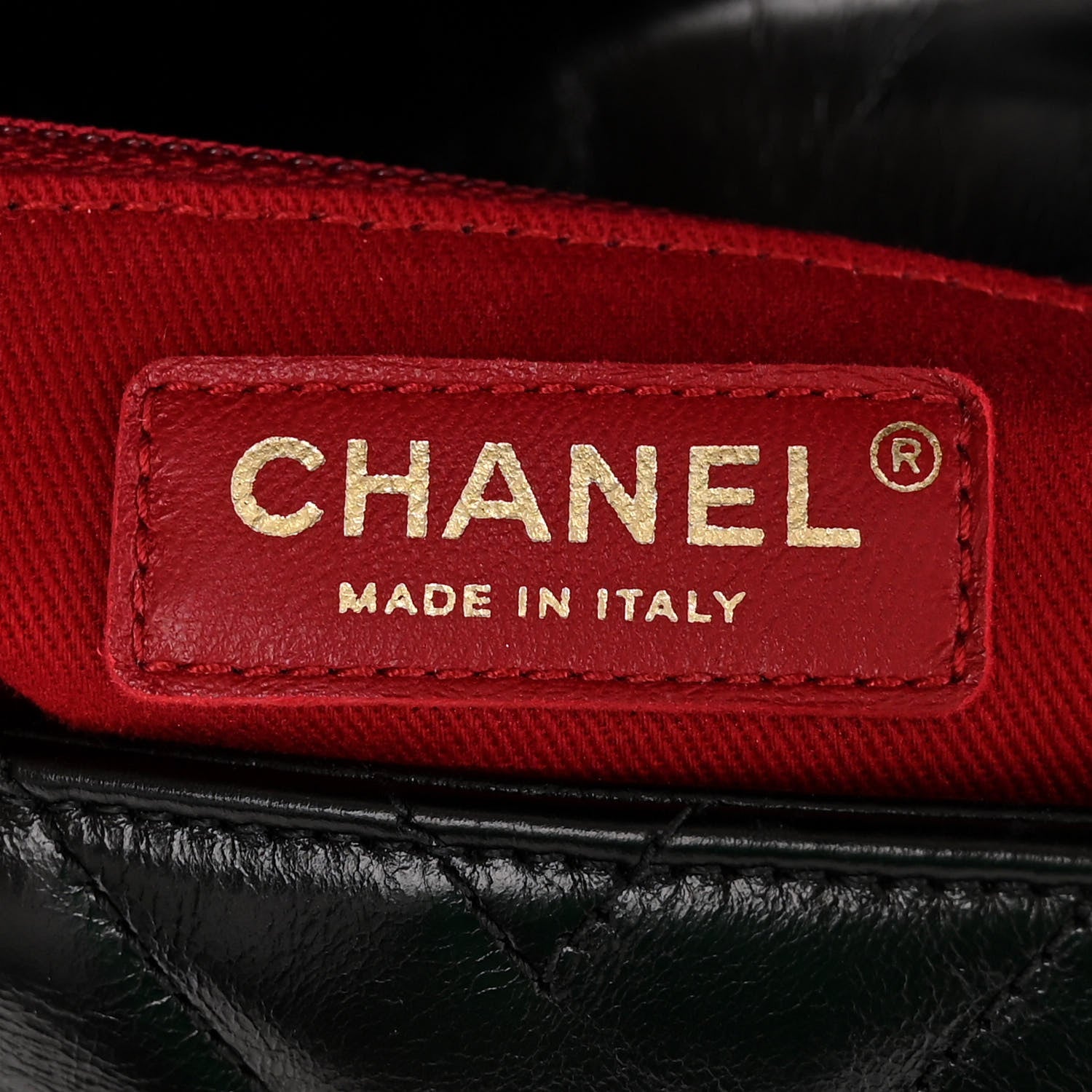 Chanel Calfskin Chevron Quilted Medium Coco Handle Flap Black 6 of 16