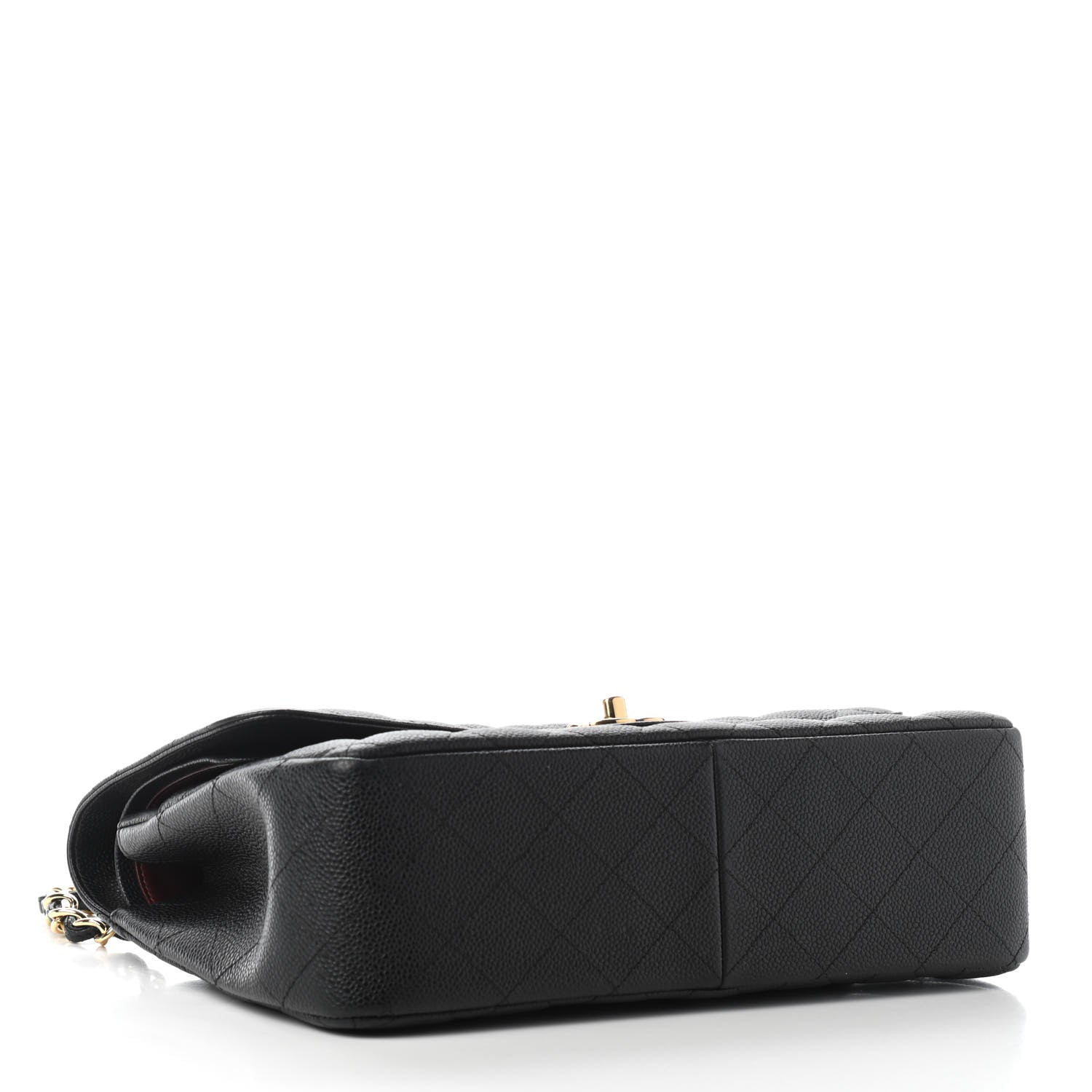 Chanel Caviar Quilted Jumbo Double Flap Black 4 of 9