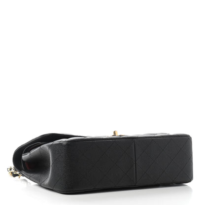 Chanel Caviar Quilted Jumbo Double Flap Black 4 of 9