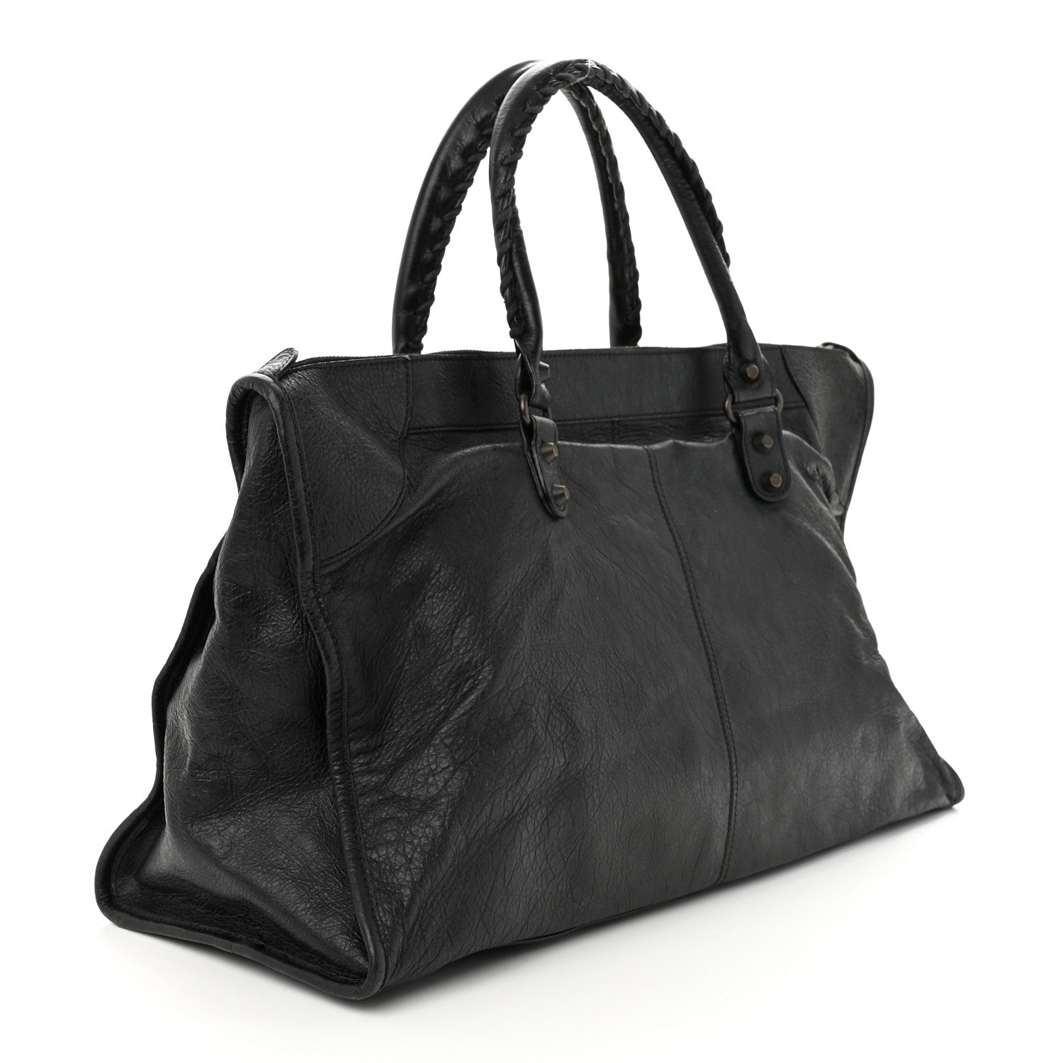 Balenciaga Agneau Classic Hardware Work Black 3 of 11