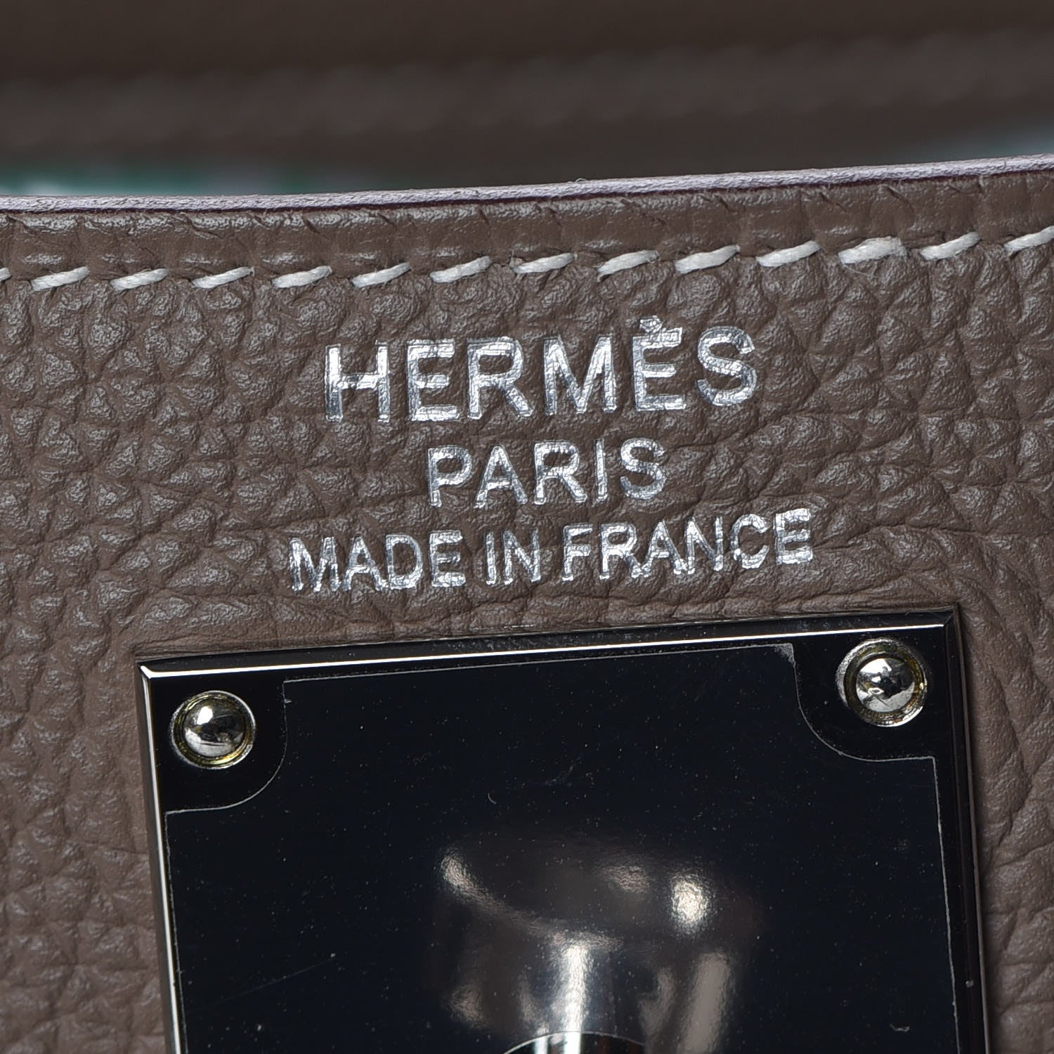 Hermes Togo Shoulder Kelly 40 Etoupe 18 of 31