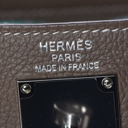 Hermes Togo Shoulder Kelly 40 Etoupe 18 of 31