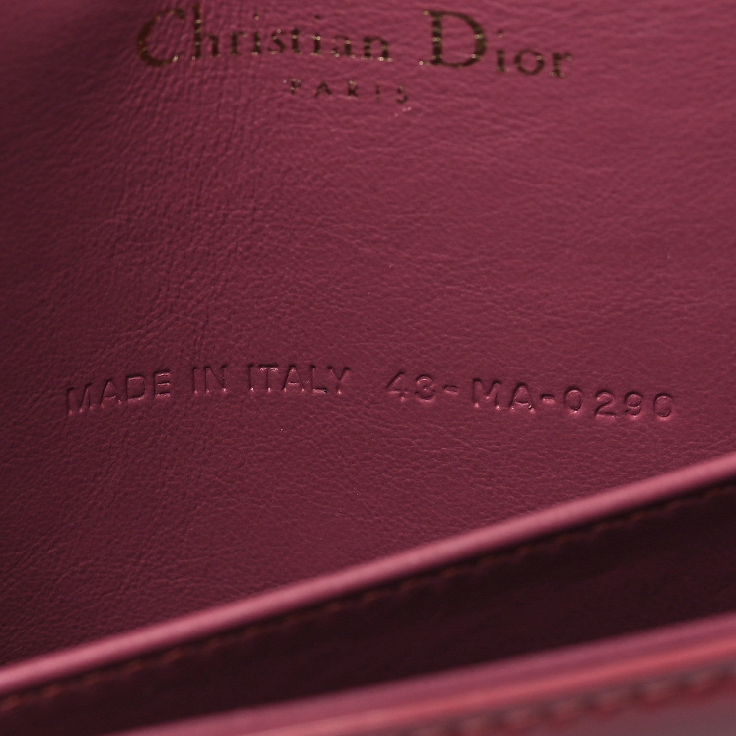 Christian Dior Patent Cannage Lady Dior Convertible Clutch  Mallow Rose 8 of 12