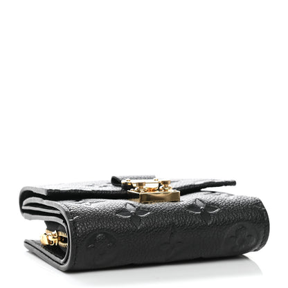 Louis Vuitton Empreinte Metis Compact Wallet Black 4 of 7