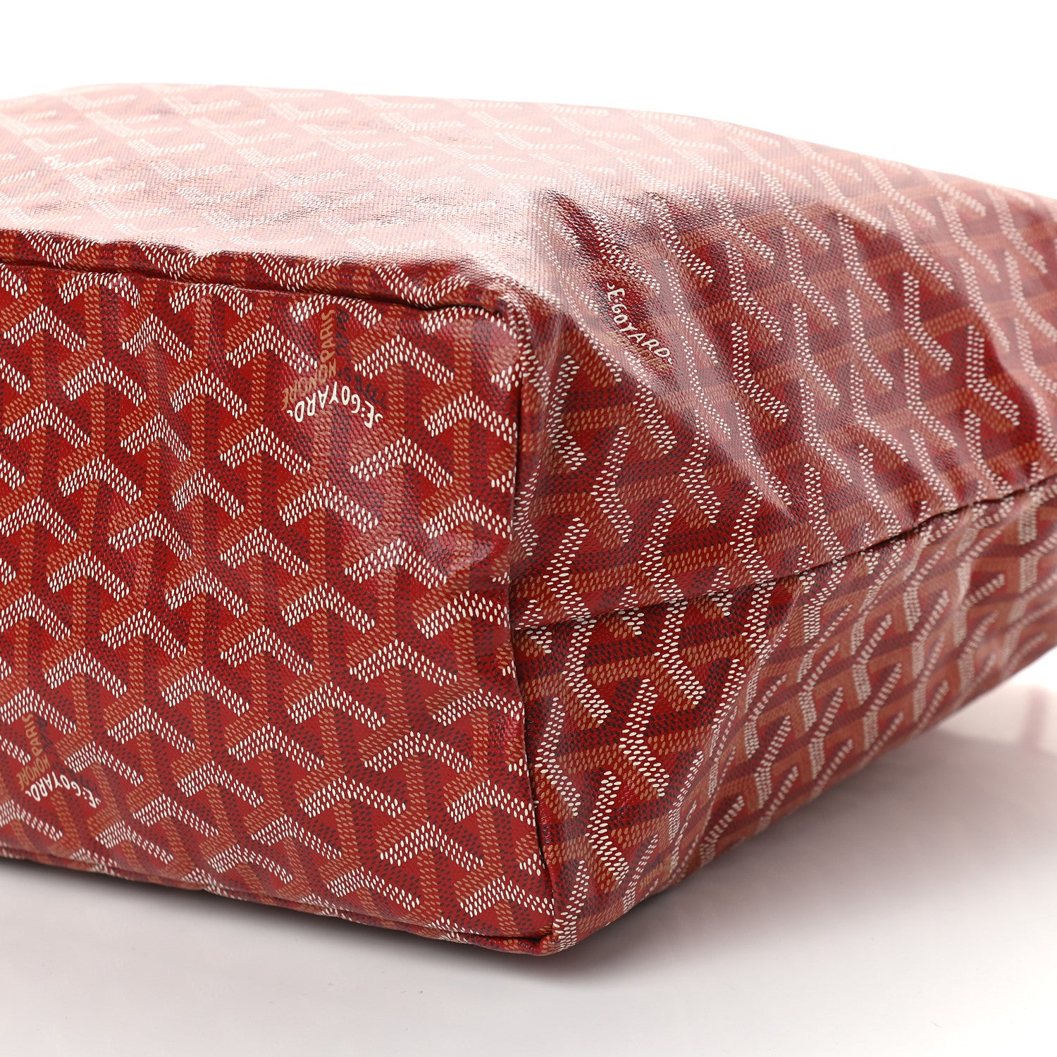Goyard Goyardine Saint Louis PM Red 9 of 9