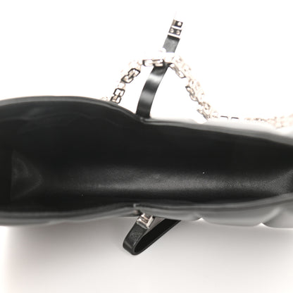 Givenchy Lambskin Padded Small Cut Out Shoulder Bag Black 6 of 8