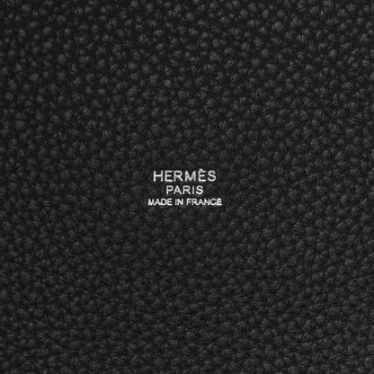 Hermes Taurillon Clemence Picotin Lock 26 GM Black 6 of 10