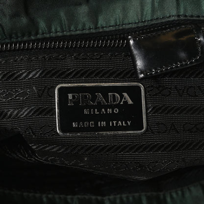Prada Nylon Vela Small Hunting Bag Green 5 of 10