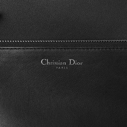 Christian Dior Smooth Calfskin Large Diorissimo Tote Black Rose Poudre 8 of 21