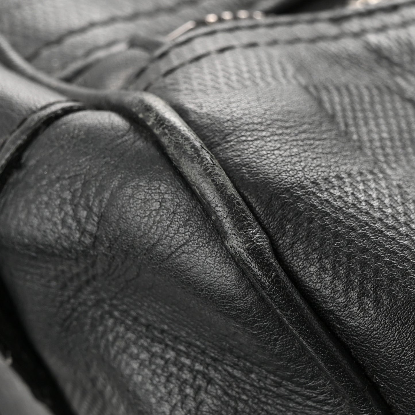 Damier Infini Keepall Bandouliere 55 Onyx