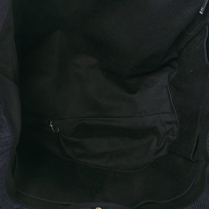 Chanel Denim Medium Deauville Tote Black 5 of 9