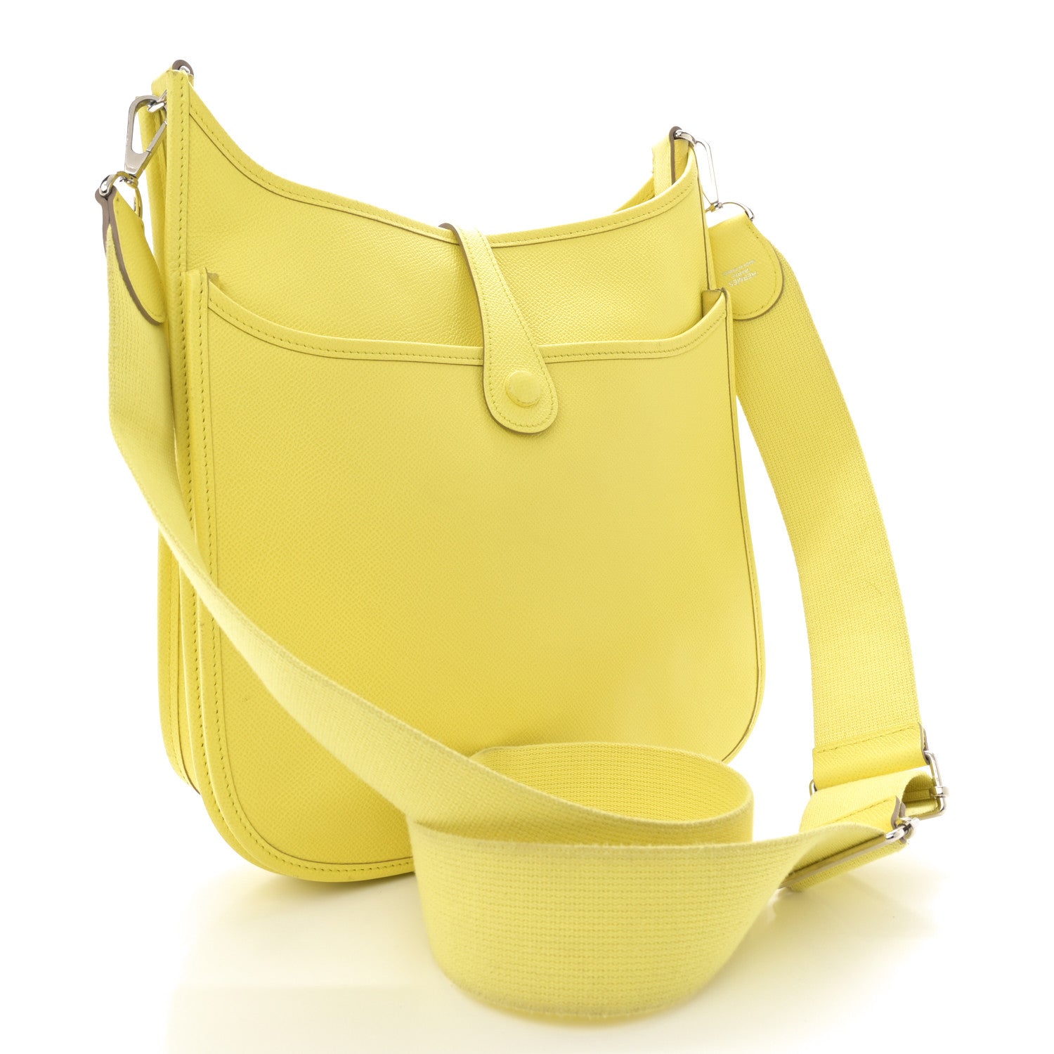 Hermes Epsom Evelyne III PM Lime 3 of 15