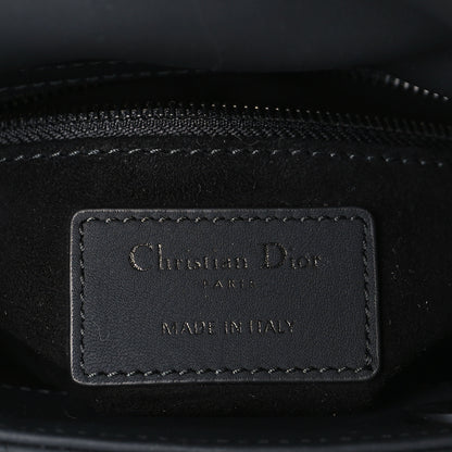 Christian Dior Ultra Matte Calfskin Cannage Mini Lady Dior Black 6 of 9