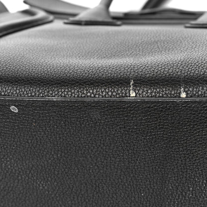 Celine Drummed Calfskin Micro Luggage Black 9 of 16