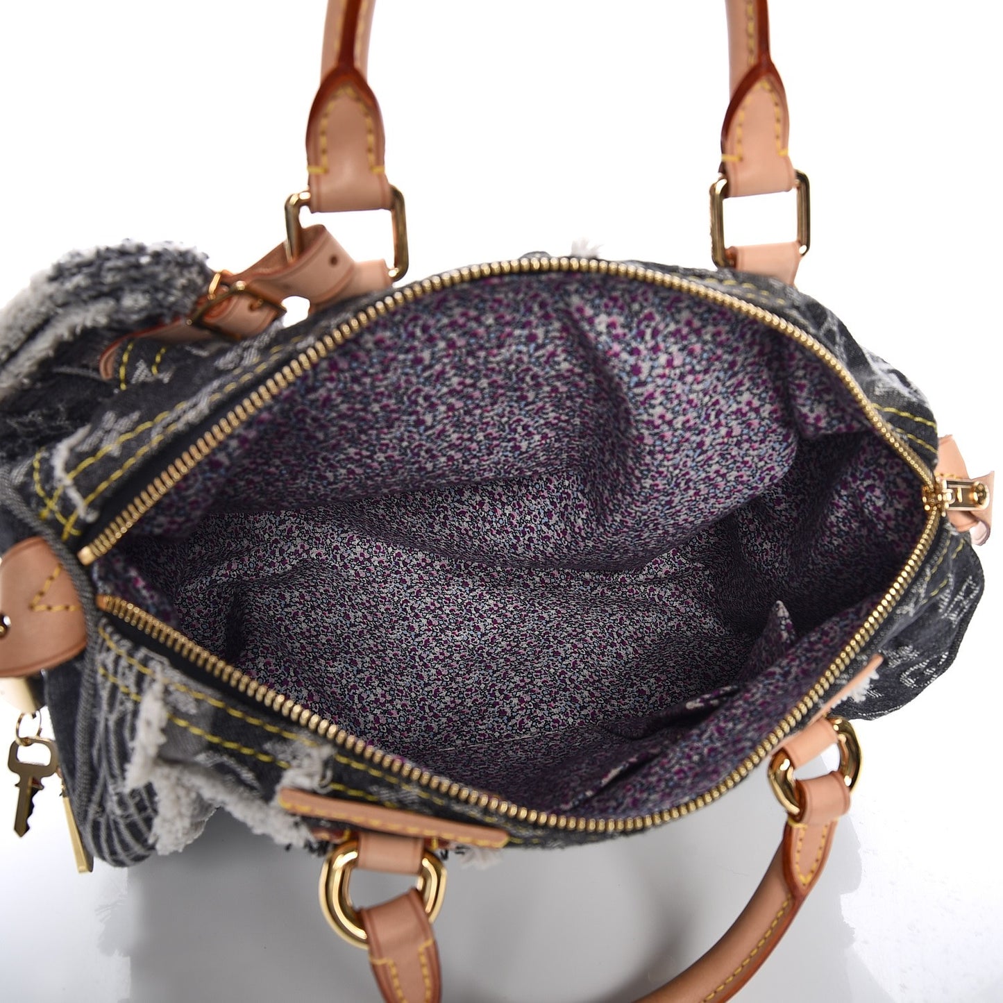 Denim Patchwork Speedy 30 Grey