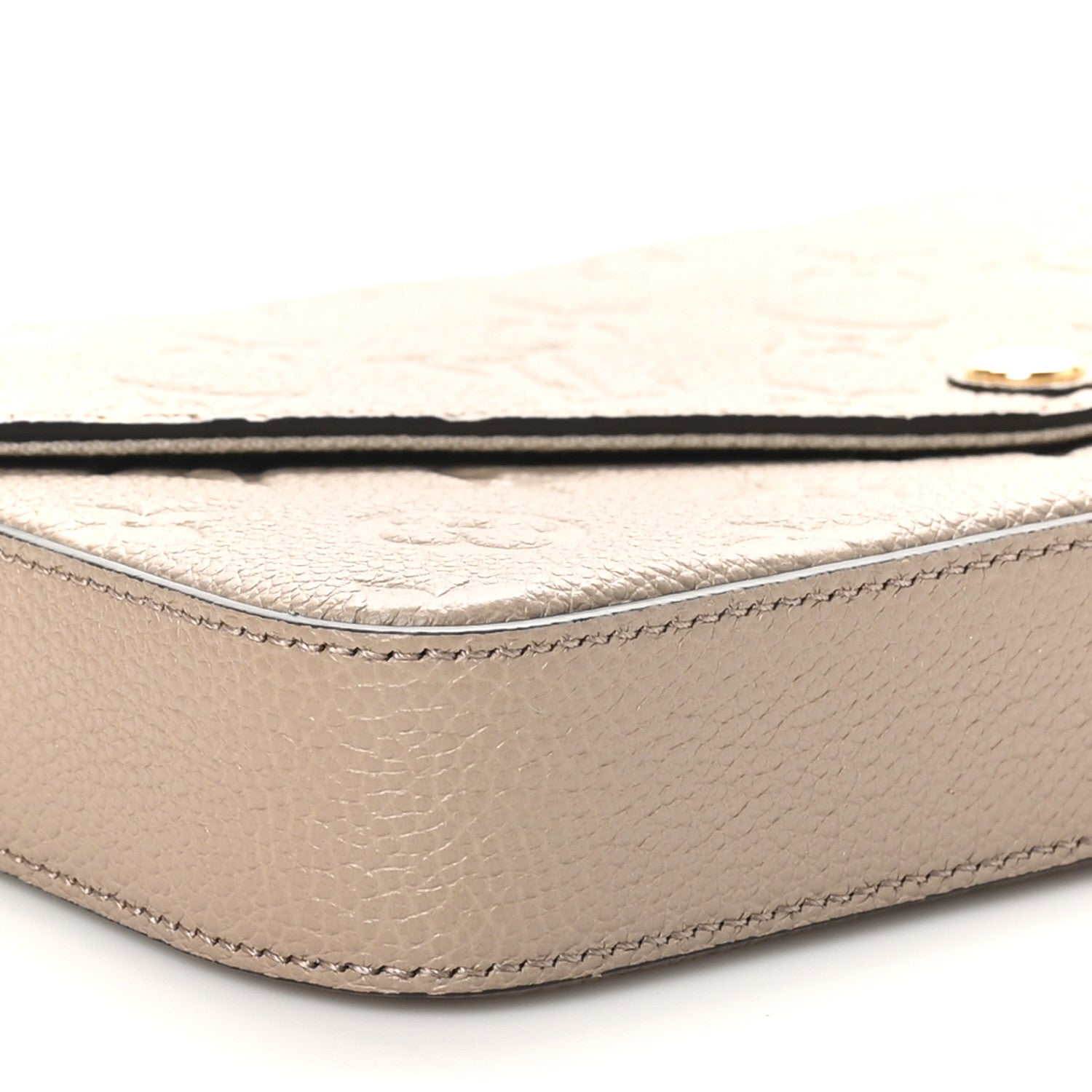 Louis Vuitton Empreinte Pochette Felicie Chain Wallet Tourterelle 7 of 9