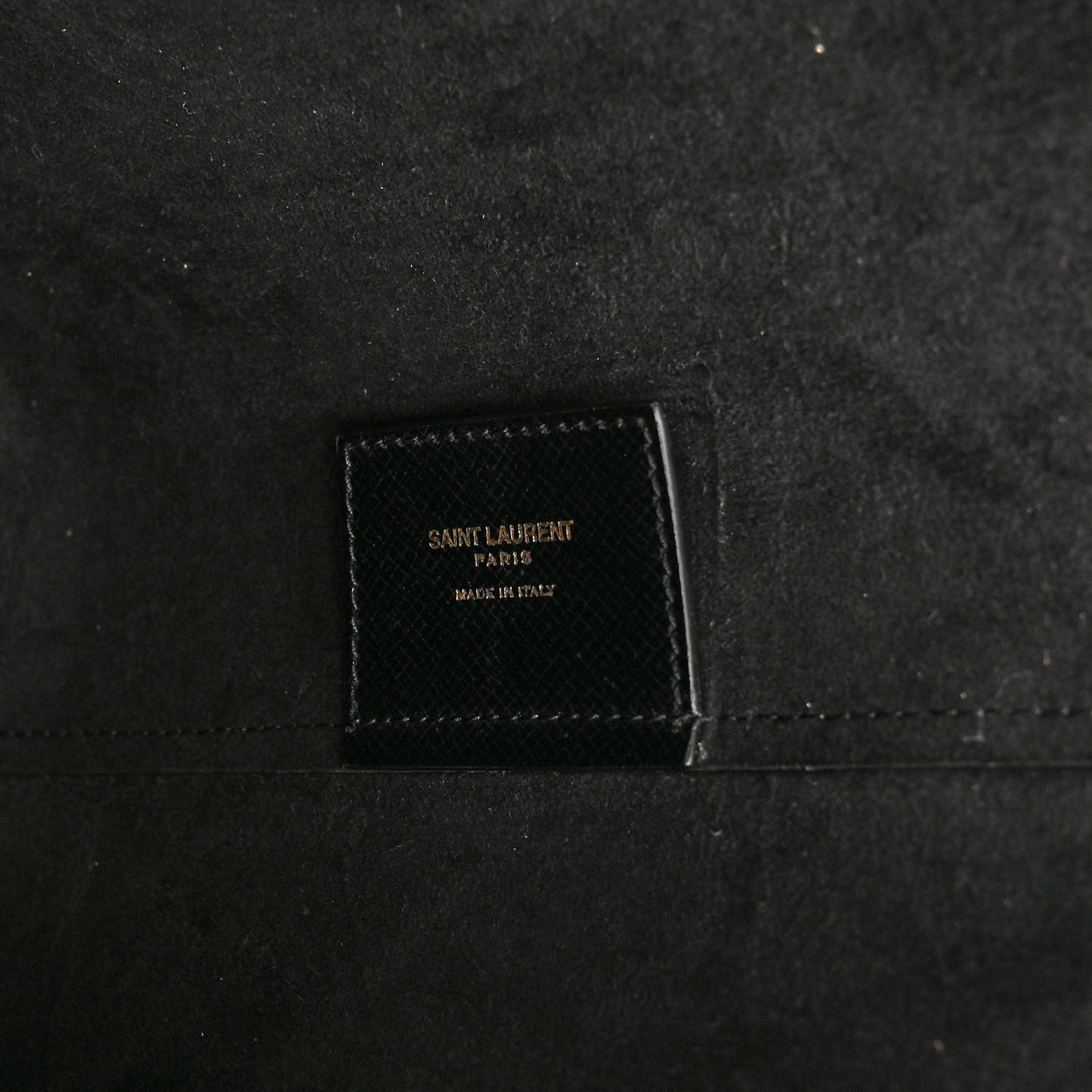 Grained Calfskin Large Shopping Tote Warm Taupe Black