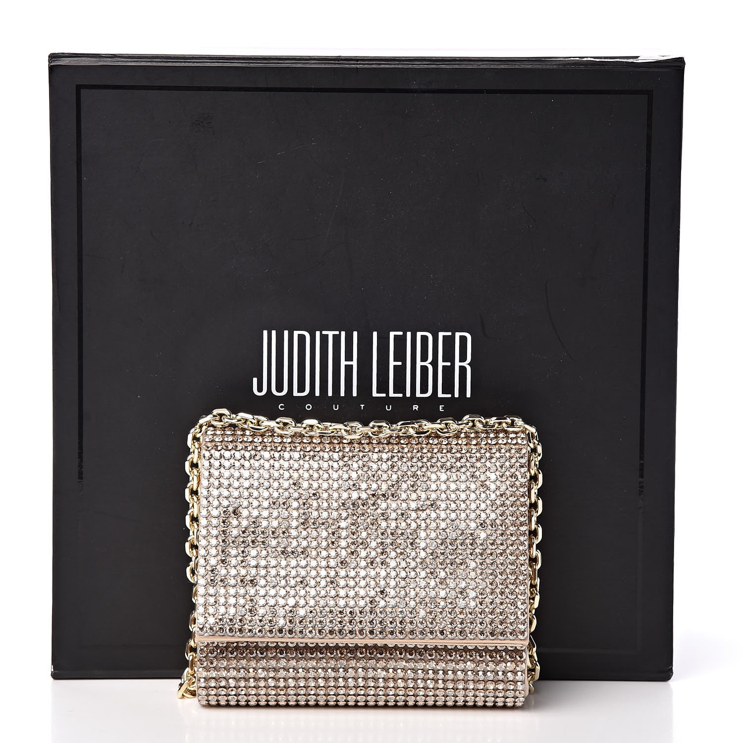 Judith Leiber Swarovski Crystal Micro Fizzy Clutch Prosecco 11 of 11