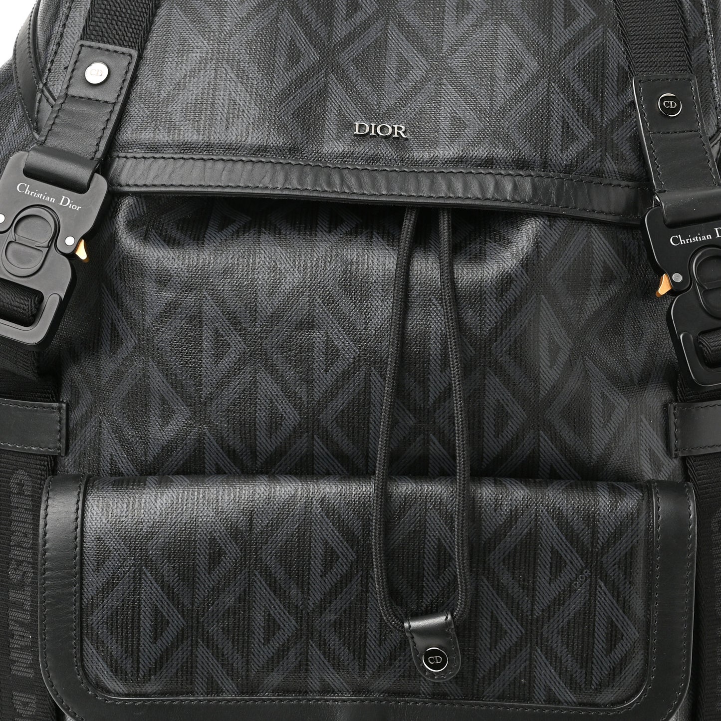 Canvas CD Diamond Hit The Road Backpack Black