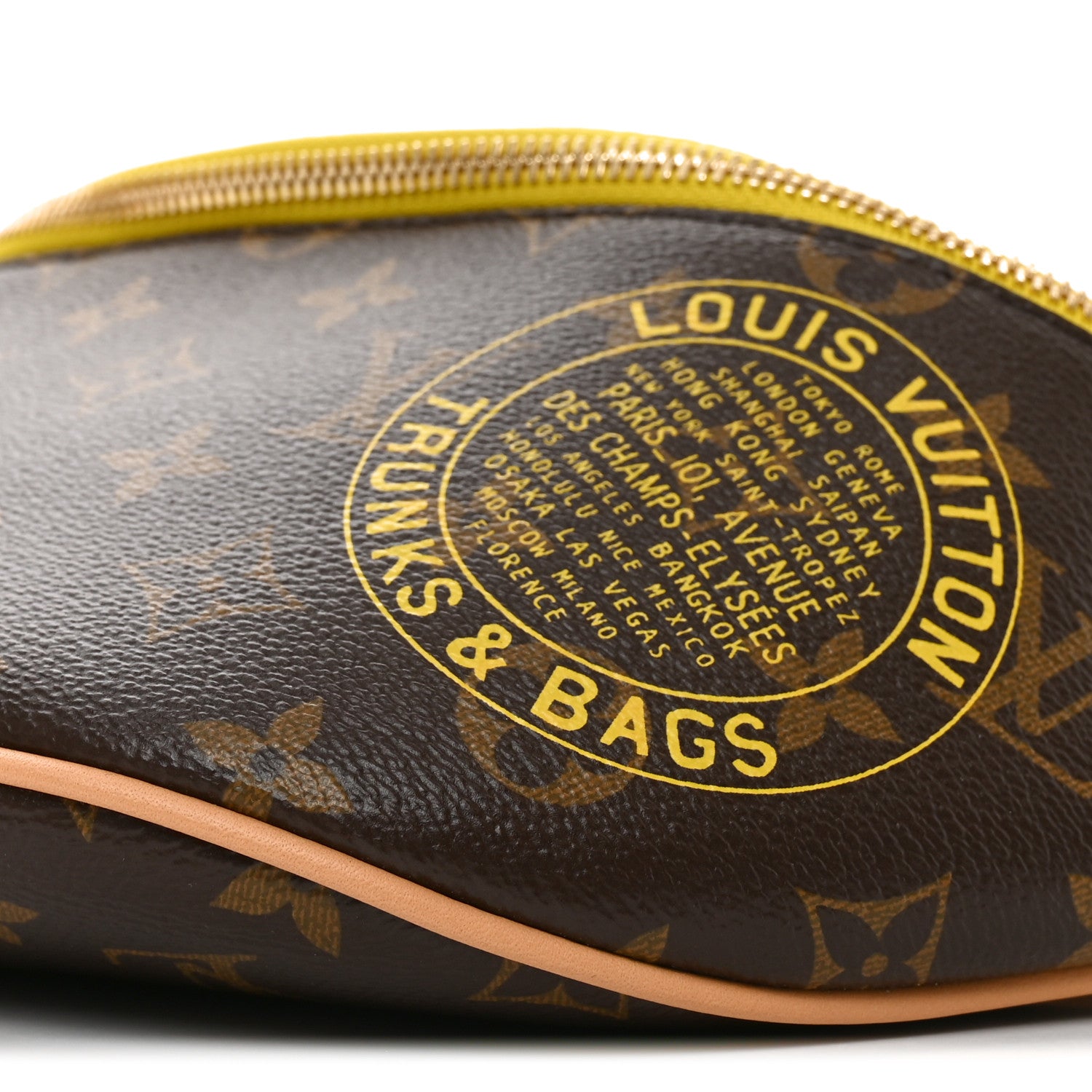 Louis Vuitton Monogram Paris A Velo Bumbag Yellow 9 of 9