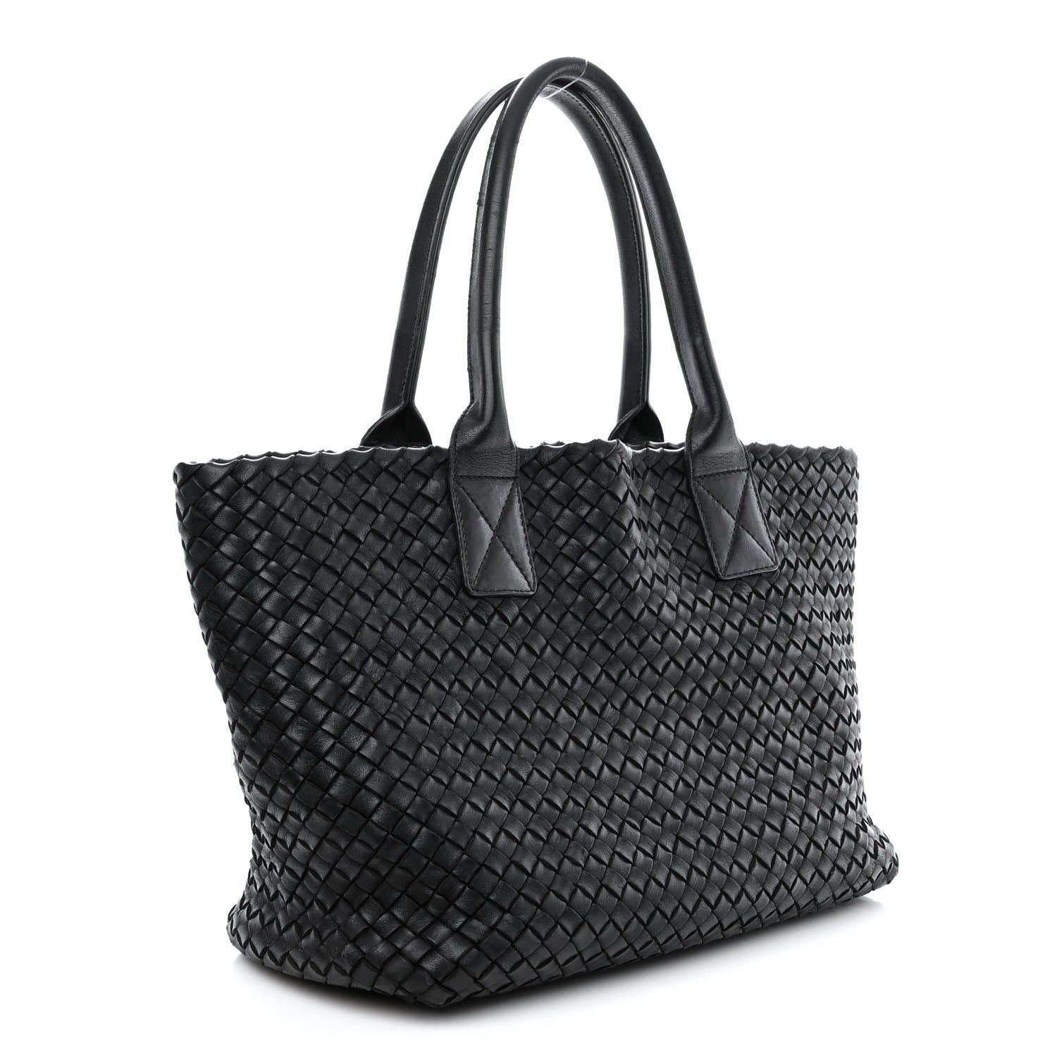 Bottega Veneta Nappa Intrecciato Mini Cabat Black 3 of 16