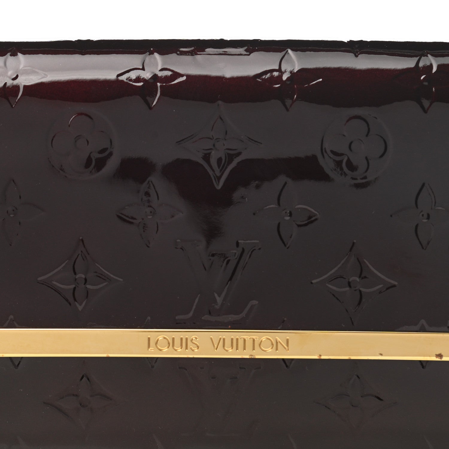 Louis Vuitton Vernis Rossmore MM Amarante 7 of 7
