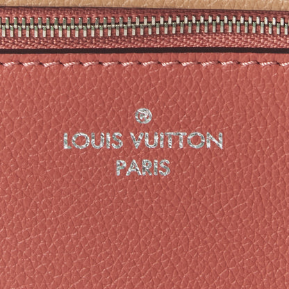 Louis Vuitton Soft Calfskin My Lockme Top Handle Vieux Rose Sesame Creme 9 of 9