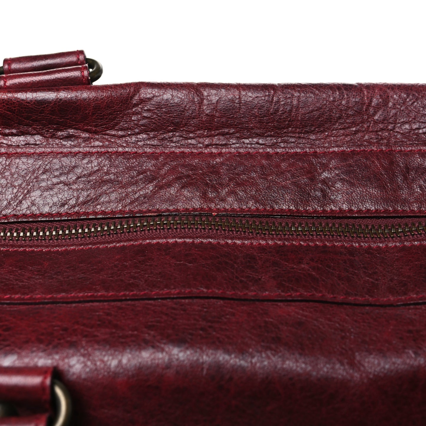 Chevre Classic Hardware Twiggy Rouge Grenat