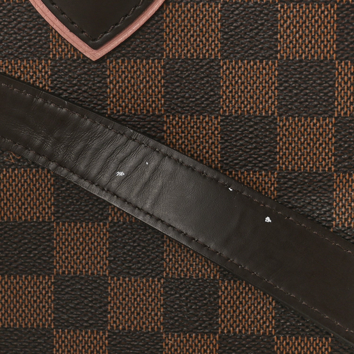 Louis Vuitton Cuir Taurillon Damier Ebene Normandy Magnolia 14 of 15