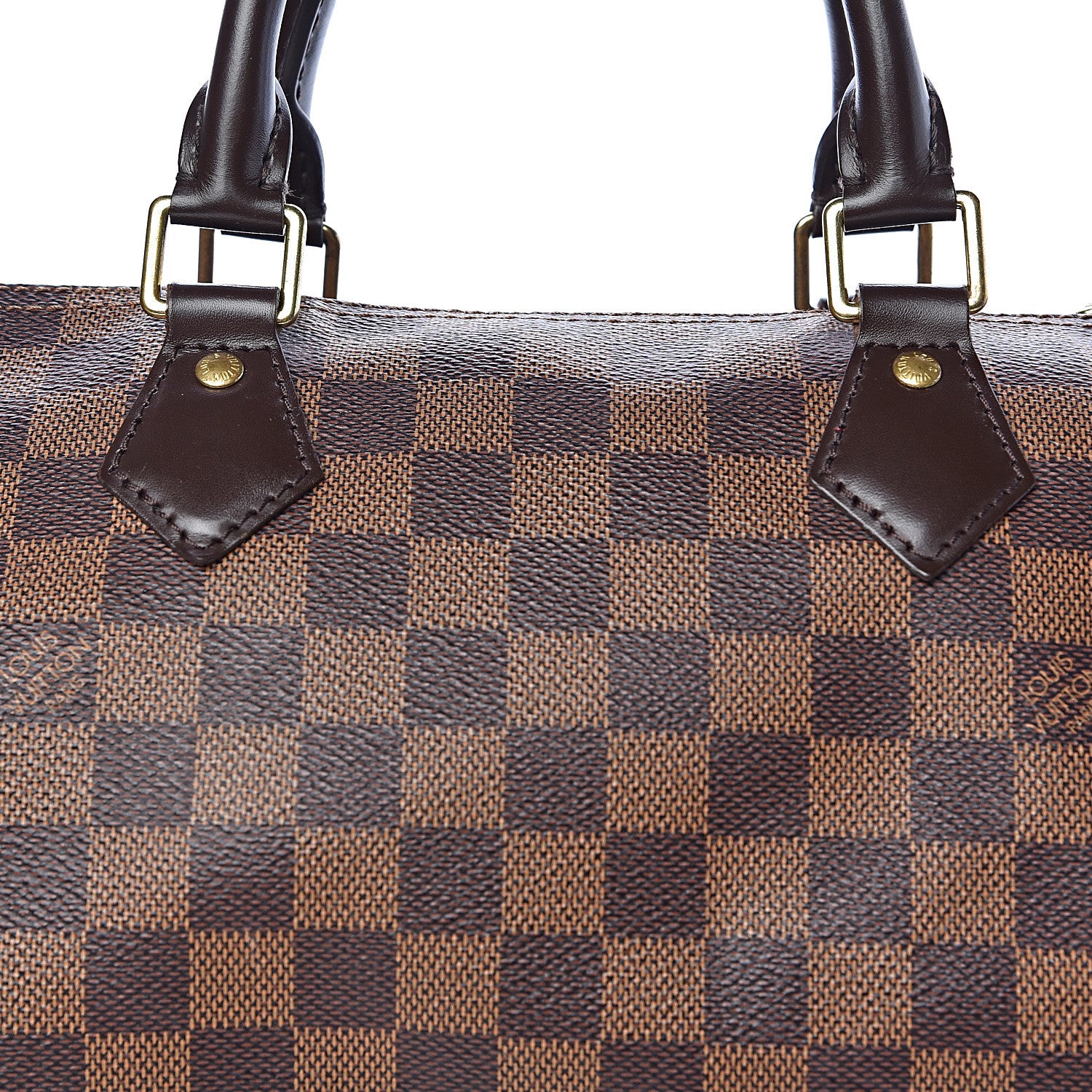 Louis Vuitton Damier Ebene Speedy Bandouliere 30 10 of 15