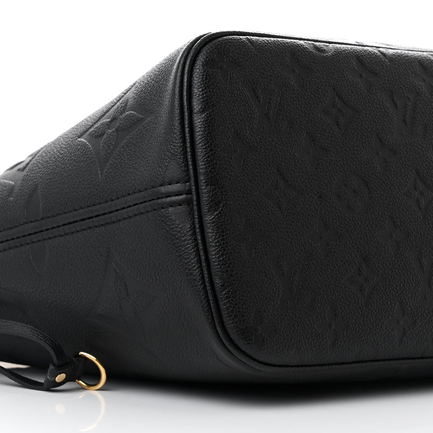 Louis Vuitton Empreinte Monogram Giant Neverfull MM Black 10 of 11